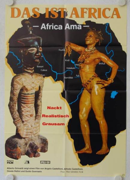 Africa Ama original release german movie poster